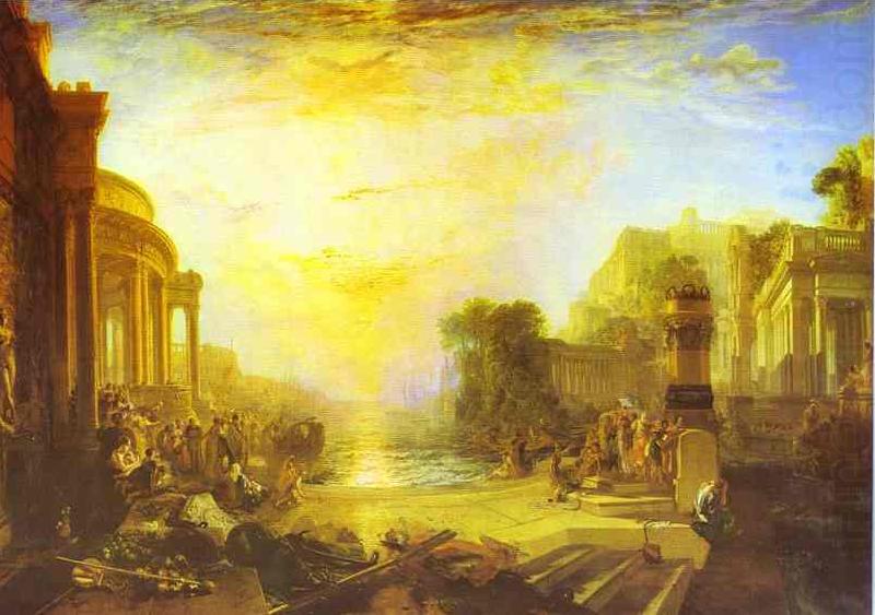 J.M.W. Turner The Decline of the Carthaginian Empire china oil painting image